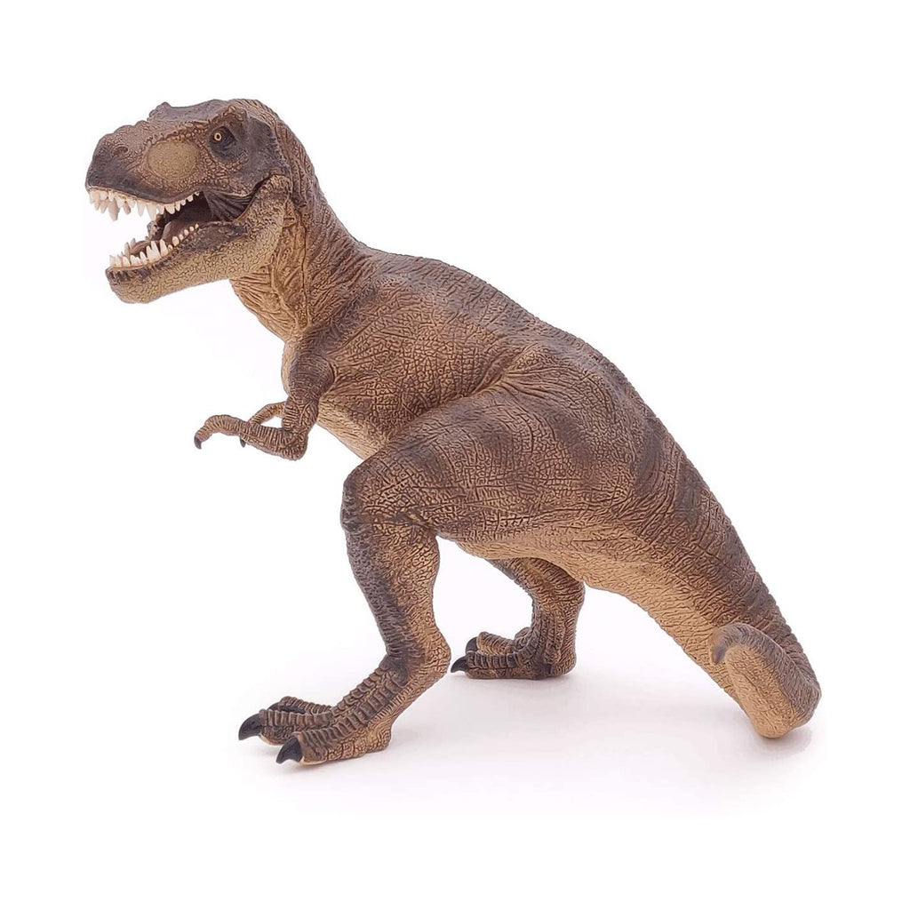 Papo Brown T-Rex Dinosaur Figure 55001 - Radar Toys