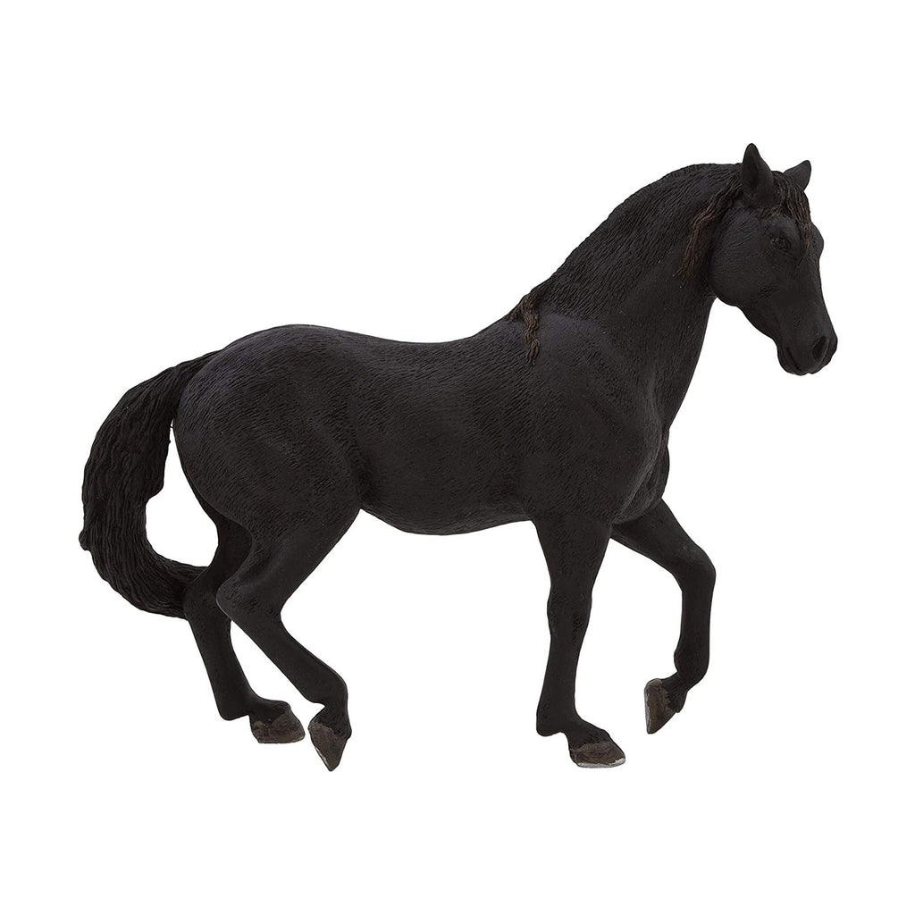 MOJO Andalusian Stallion Black Horse Animal Figure 387109 - Radar Toys