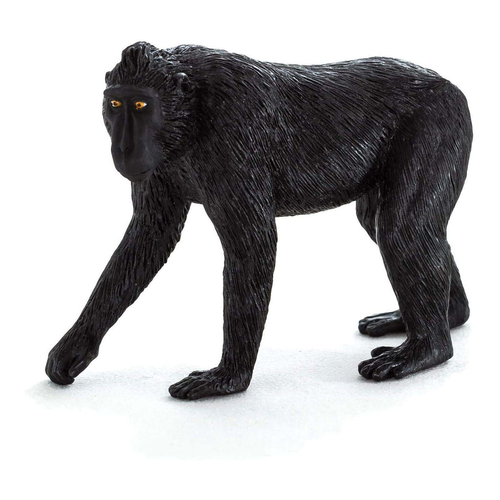 MOJO Black Crested Macaque Animal Figure 387182