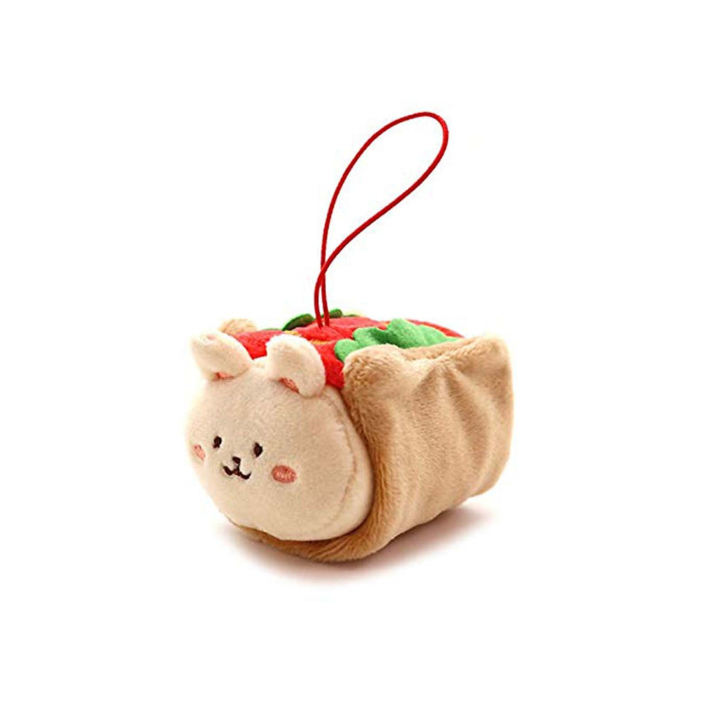 Beecrazee Anirollz Small Bunniroll Hot Dog 4 Inch Super Soft Plush
