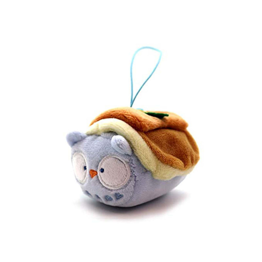 Beecrazee Anirollz Small Owlyroll Pancake 4 Inch Super Soft Plush