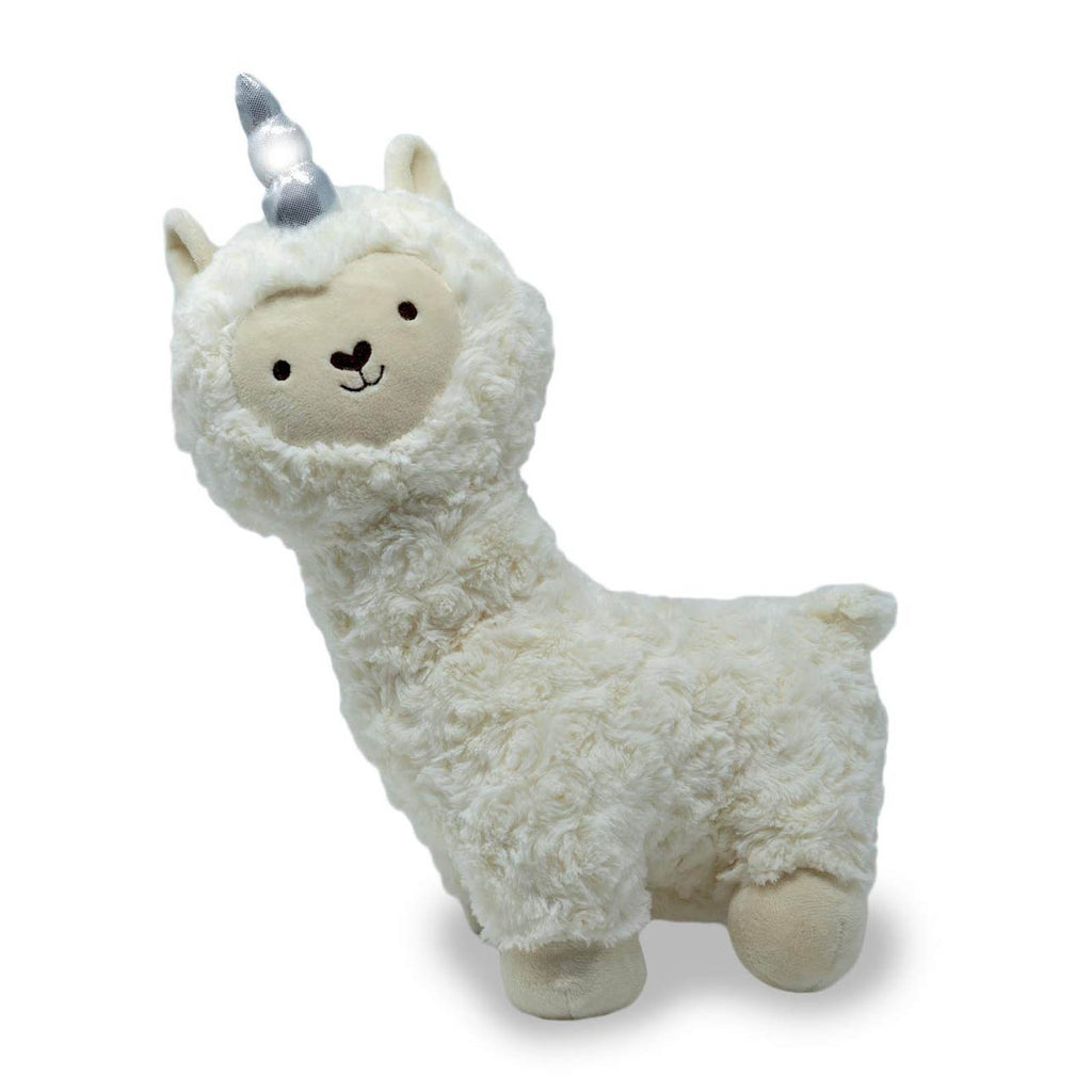 Cuddle Barn Lovely Lamacorn Cream 14 Inch Plush With Sound