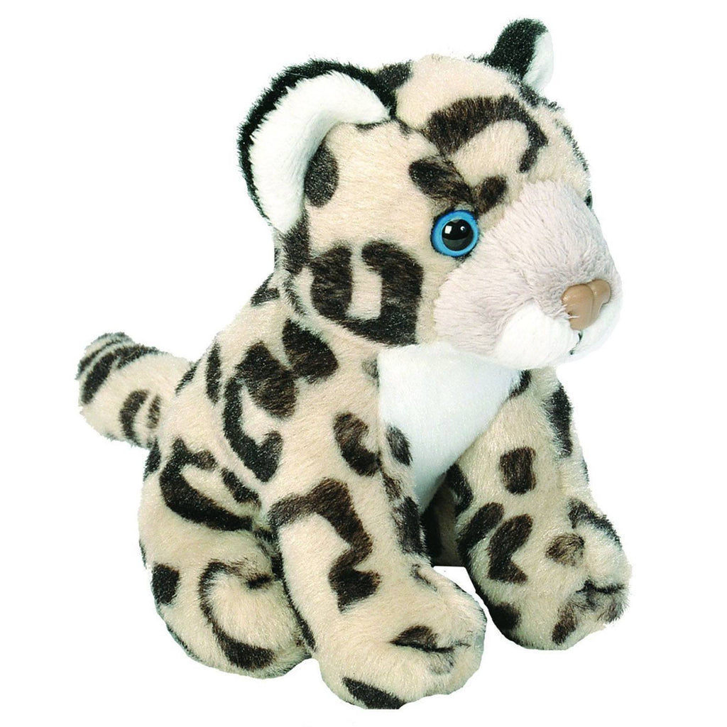 Cuddlekins Lil's Snow Leopard 5 Inch Animal Plush Figure