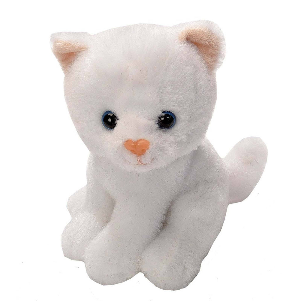 Cuddlekins Lil's White Cat 5 Inch Animal Plush Figure