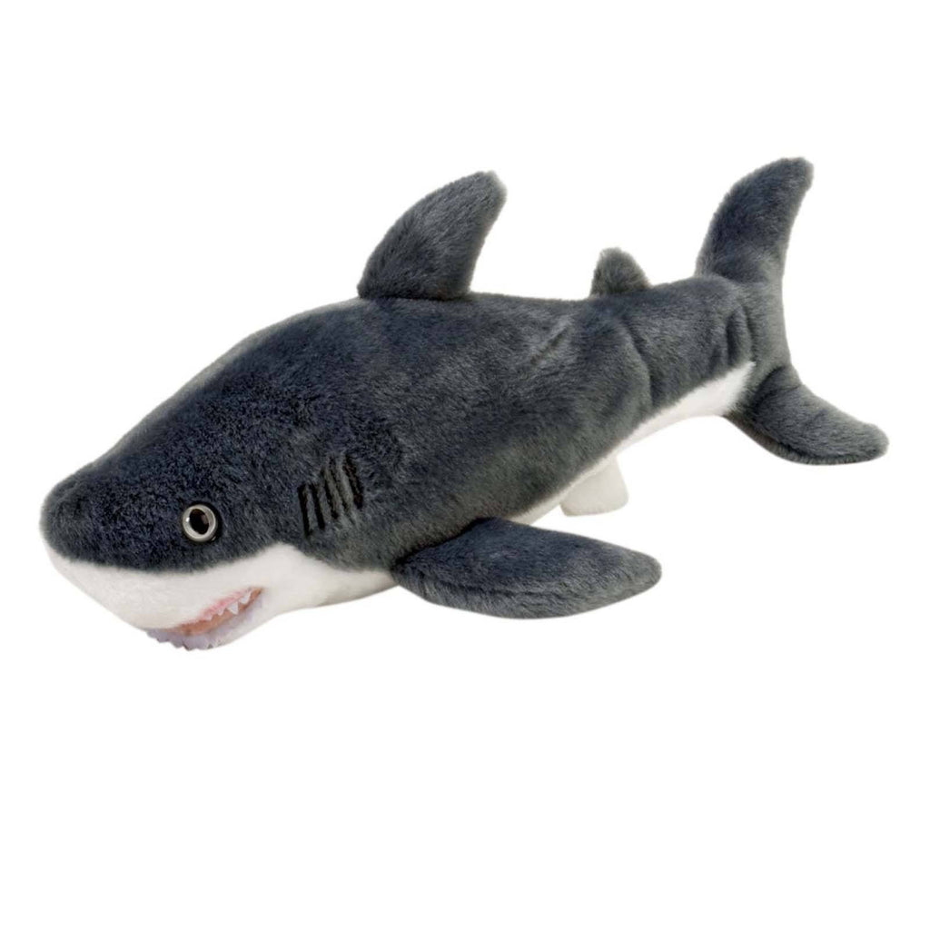 Cuddlekins Mini Great White Shark 10 Inch Animal Plush Figure