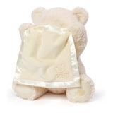 Gund Baby My First Teddy Bear Peek A Boo Cream Animated Plush Figure - Radar Toys