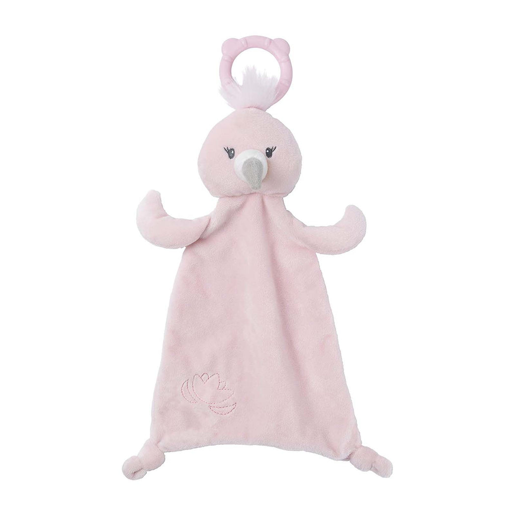 Gund Baby Toothpick Flamingo Pink Plush Teether