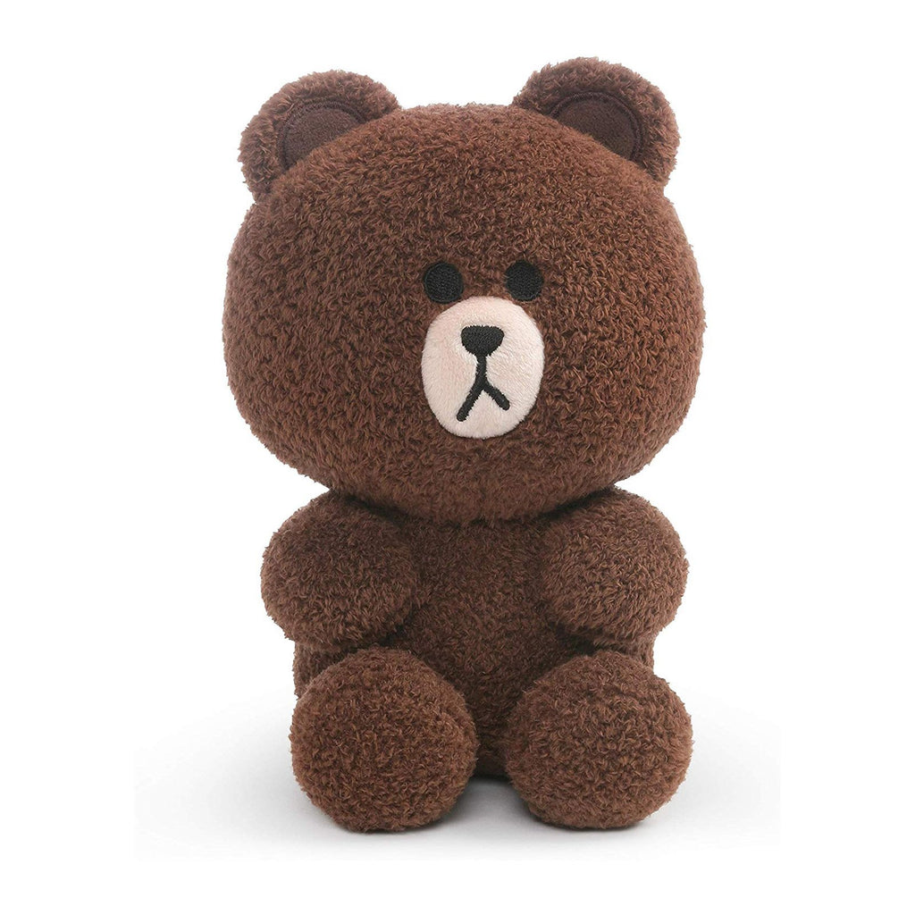 Gund Line Friends Brown Seated 7 Inch Plush