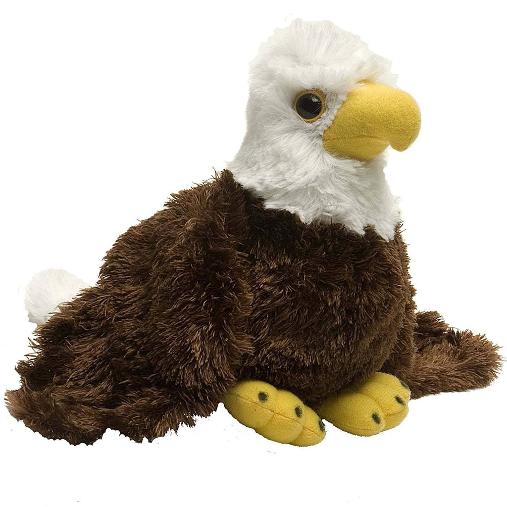Hug'ems Mini Bald Eagle 7 Inch Animal Plush Figure