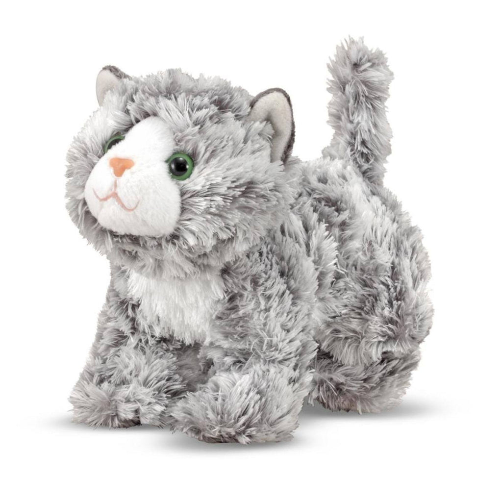 Melissa And Doug Roxie Grey Tabby 6 Inch Plush Figure