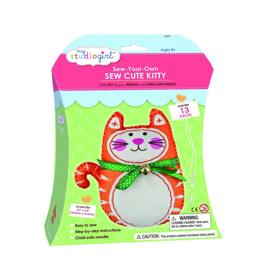 My Studio Girl Kitty Cute Sew Set