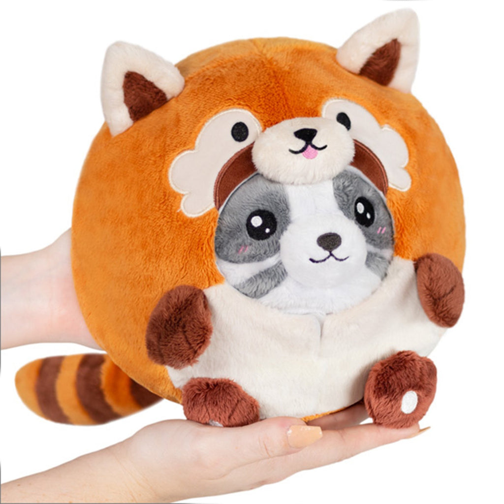 Squishable Undercover Panda In Red Panda Suit 9 Inch Plush Figure