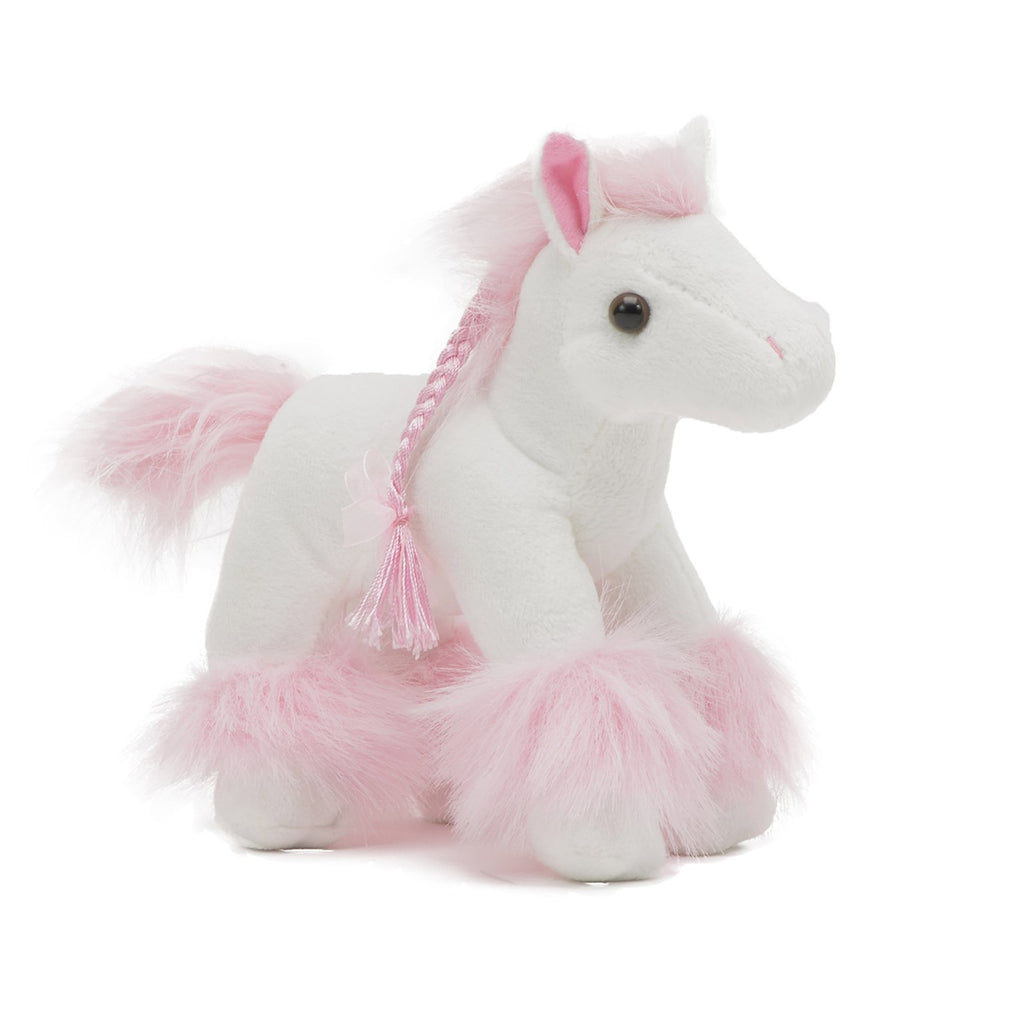 Unipak Gibbles Horse Pink Hair 7 Inch Animal Plush