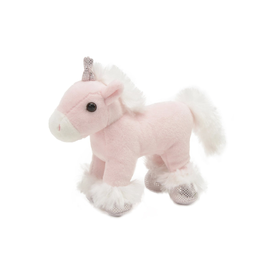 Unipak Pink Unicorn 6 Inch Animal Plush
