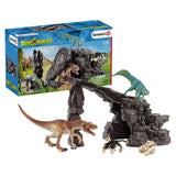Schleich Dino Set With Cave Figure Set - Radar Toys
