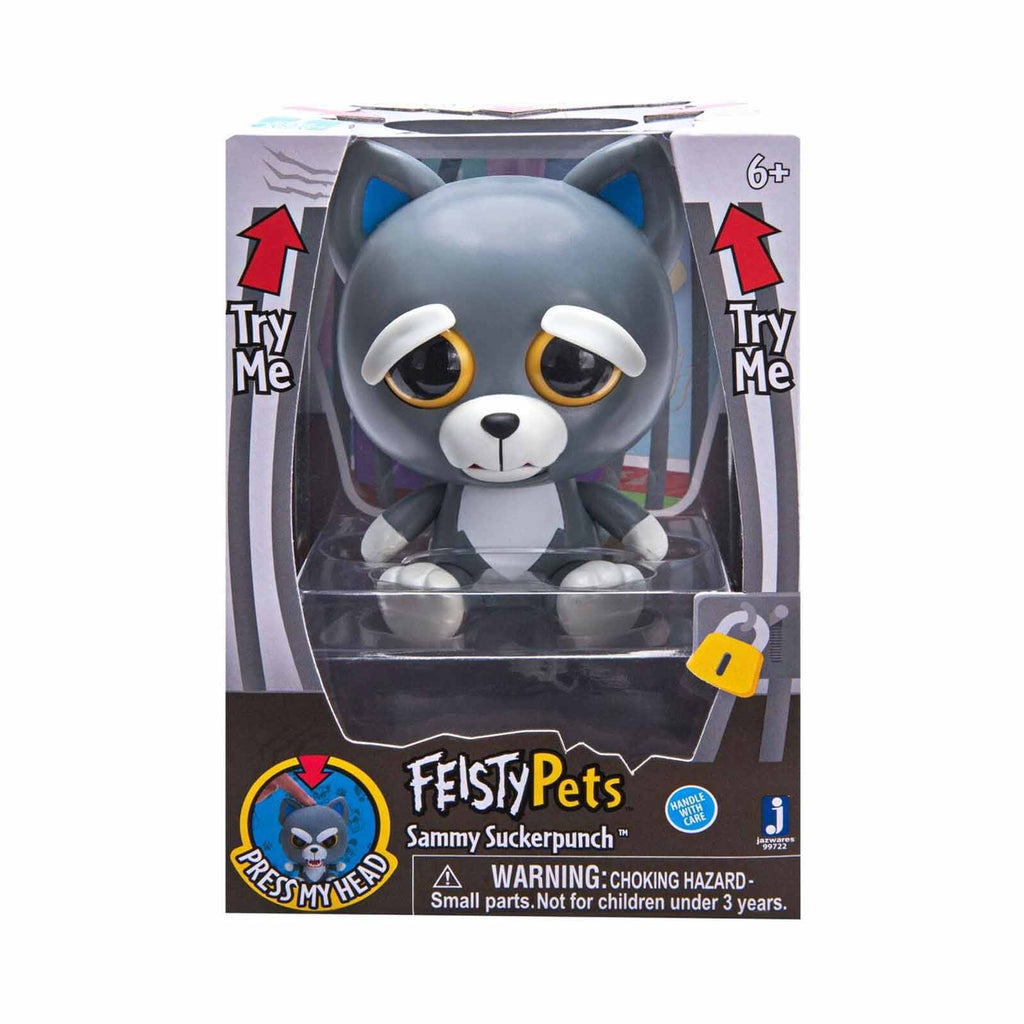 Feisty Pets Sammy Suckerpunch Dog 4 Inch Figure - Radar Toys