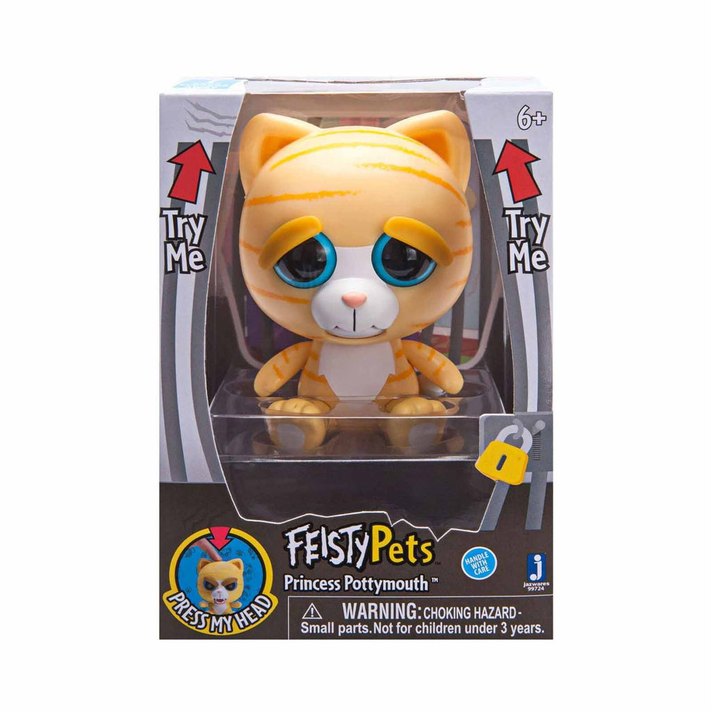 Feisty Pets Princess Pottymouth Cat 4 Inch Figure