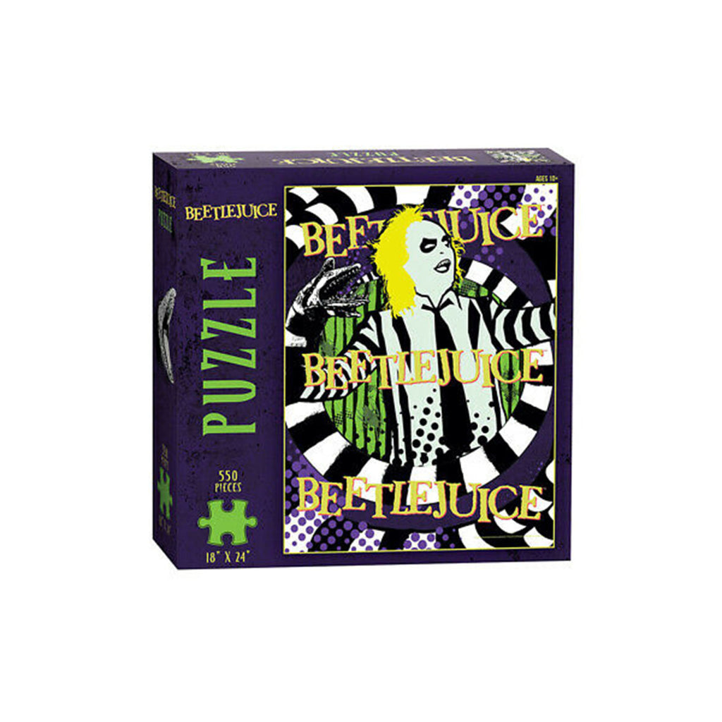 USAopoly Beetlejuice Ghost With The Most 550 Piece Puzzle