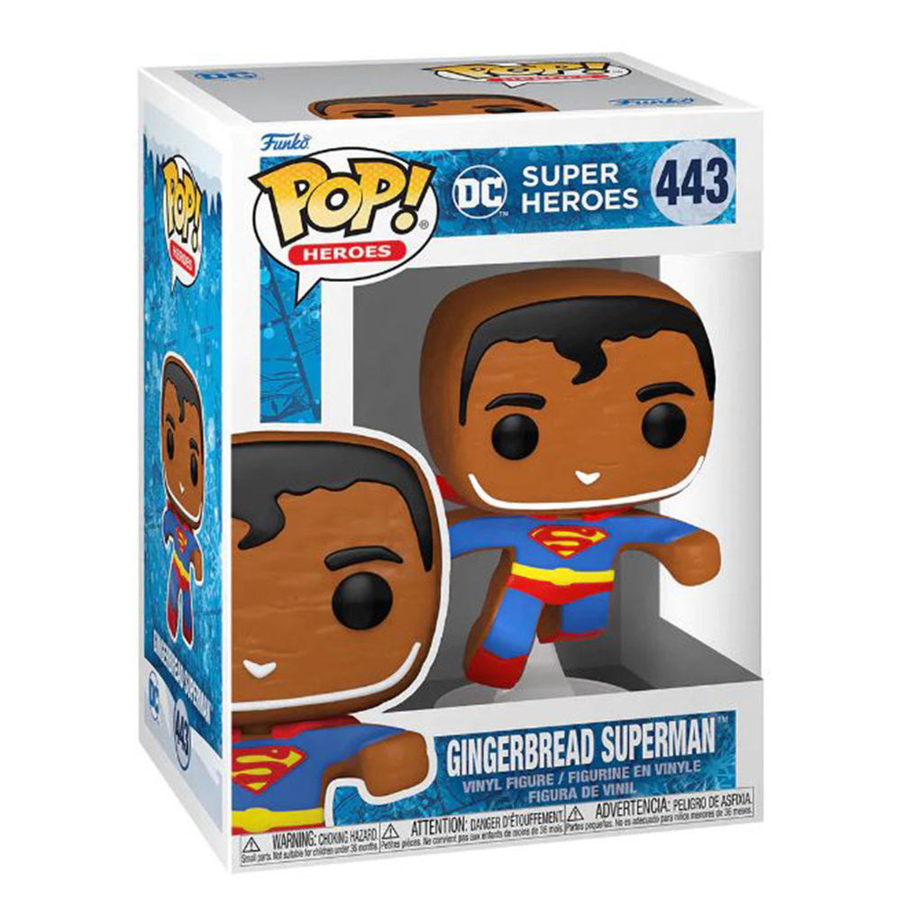 Funko DC Holiday POP Gingerbread Superman Figure