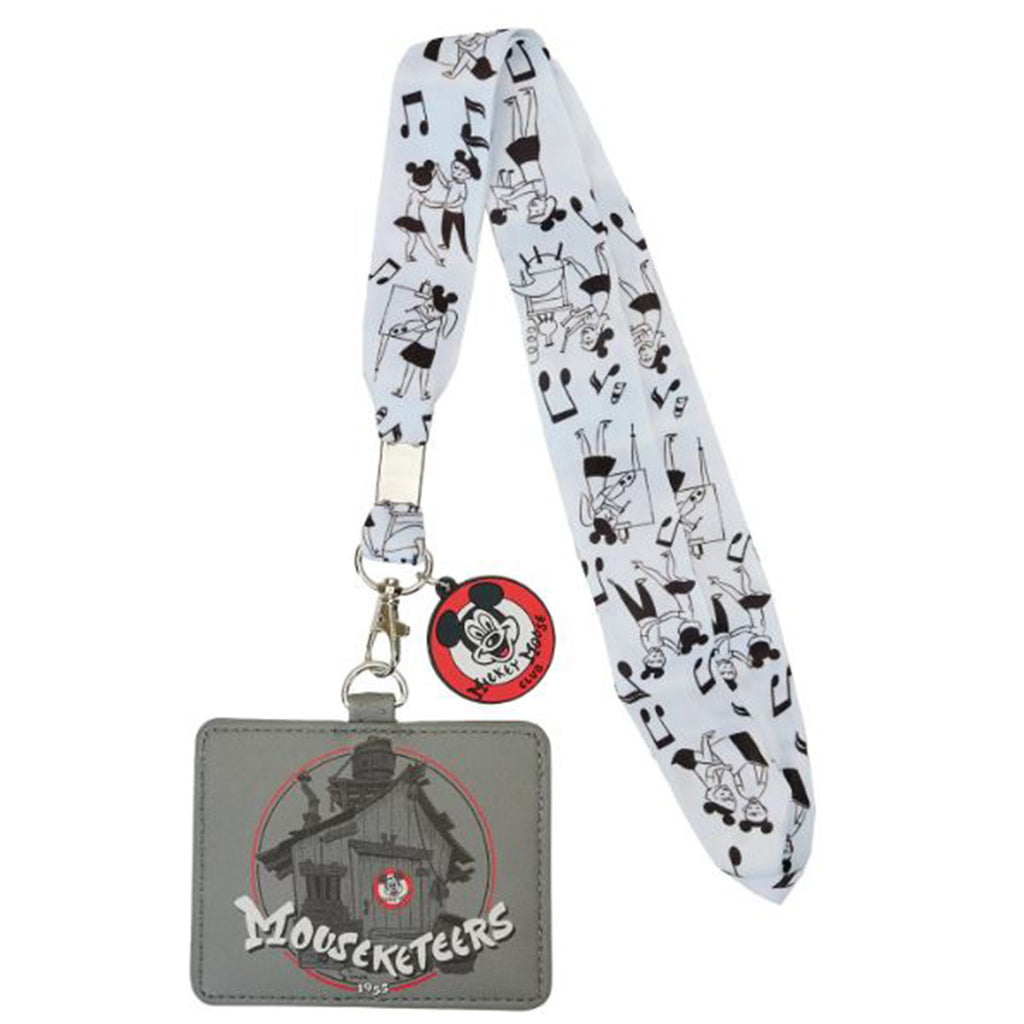 Loungefly Disney 100th Mickey Mouse Clubhouse Lanyard Cardholder
