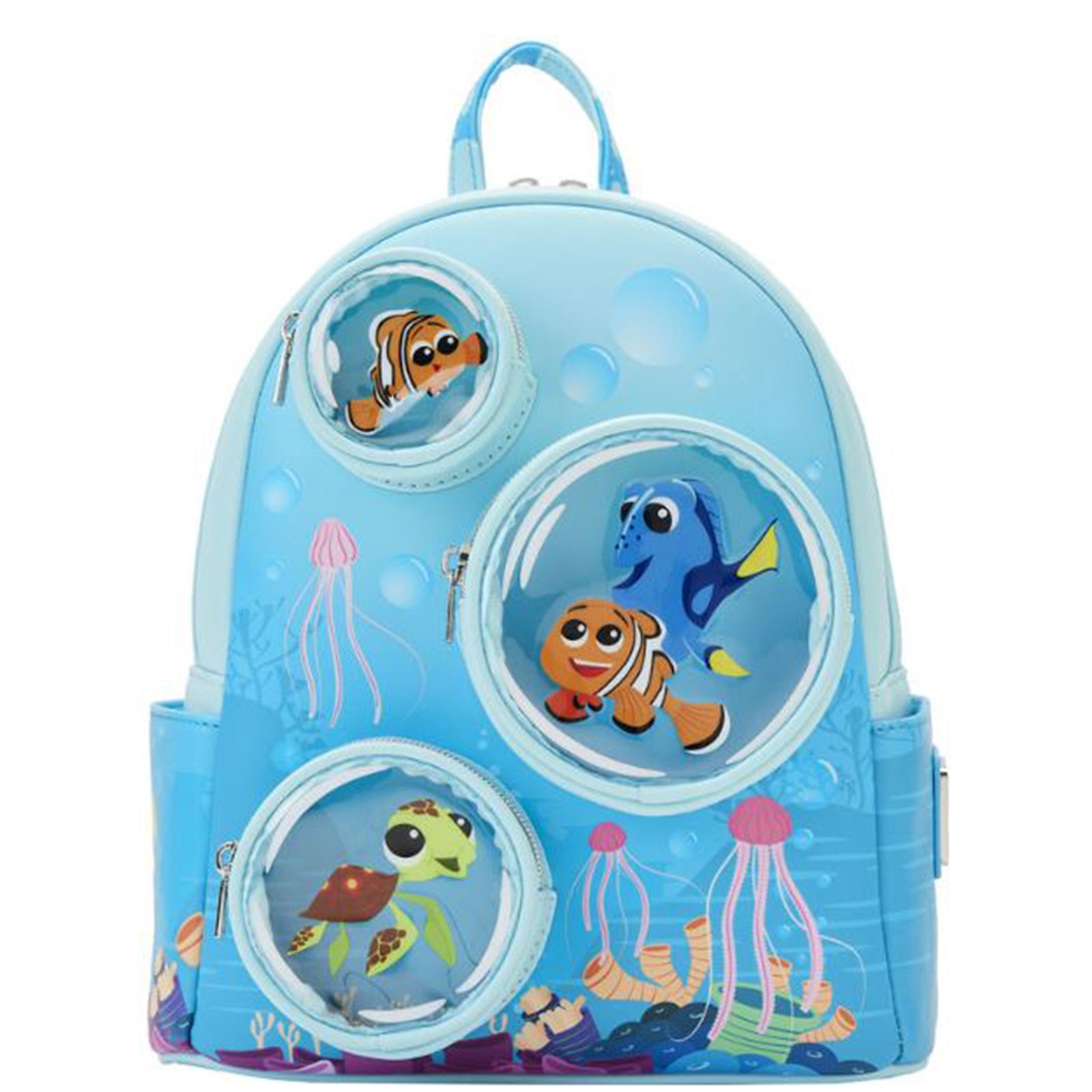 asda mini backpacks Loungefly Disney Finding Nemo 20th Anniversary Bubble Pockets Mini Backpack