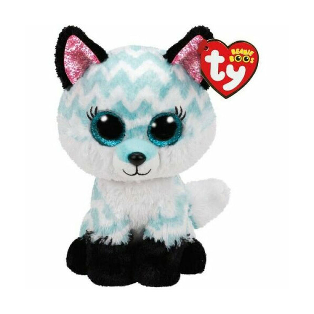 Ty Atlas Fox Aqua 10 Inch Plush Figure