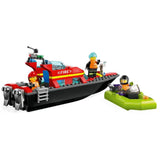LEGO® City Fire Rescue Boat Building Set 60373 - Radar Toys