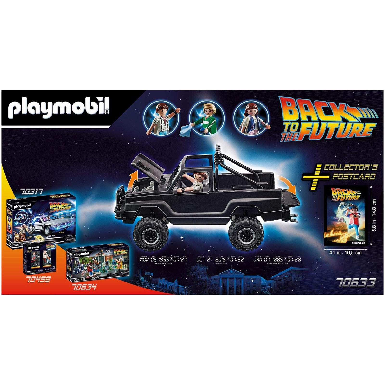 Playmobil Back To The Future Marty's Pick-Up 70633
