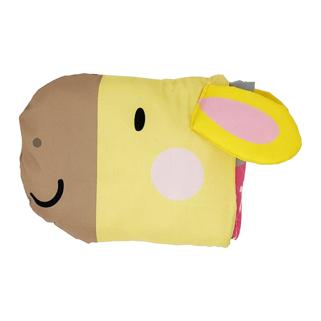 Bendon Giggle Grow Elephant Giraffe Book Buddies Soft Book