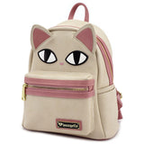 Loungefly Cat Face Fish Bone Mini Backpack - Radar Toys