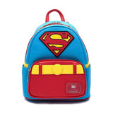 Loungefly DC Comics Superman Cosplay Vintage Style Mini Backpack - Radar Toys