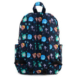 Loungefly Disney Inside Out Emotion Heads All Over Print Nylon Backpack - Radar Toys