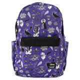 Loungefly Disney Villain Icons All Over Print Nylon Backpack - Radar Toys