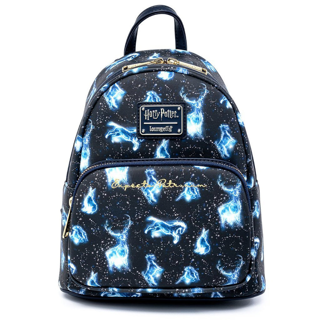 Loungefly Harry Potter Patronus All Over Print Mini Backpack