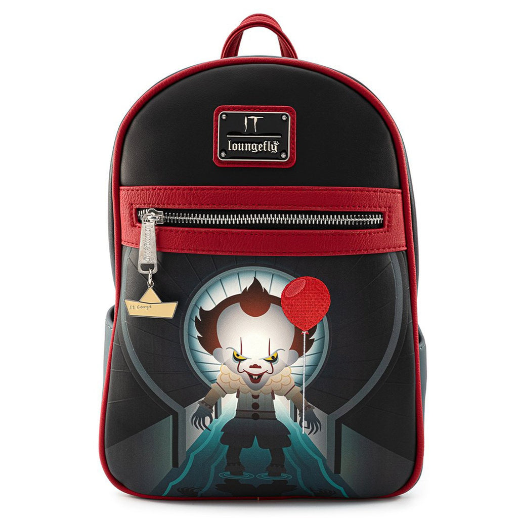 Loungefly IT Pennywise You'll Float Too Mini Backpack