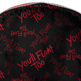 Loungefly IT Pennywise You'll Float Too Mini Backpack - Radar Toys
