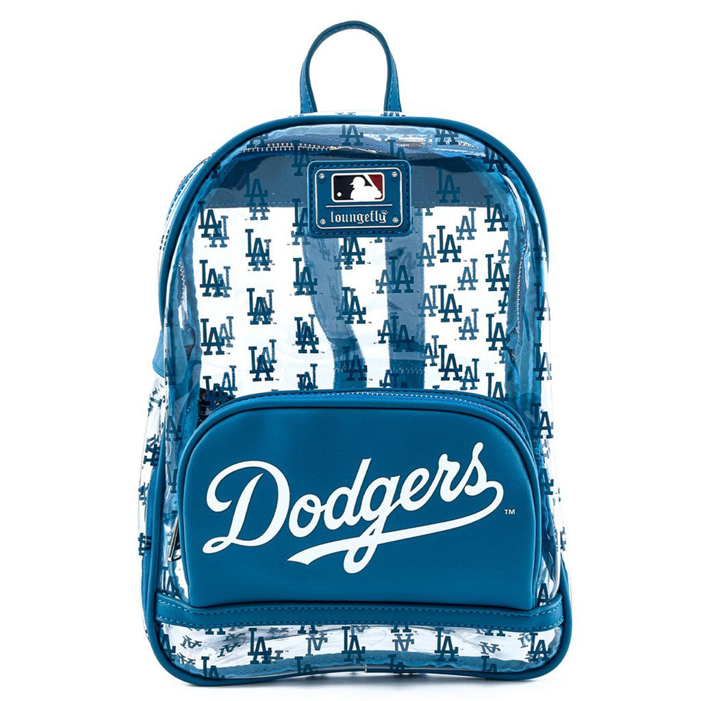 Loungefly MLB Dodgers Clear All Over Print Mini Backpack - Radar Toys