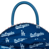 Loungefly MLB Dodgers Stitch Ball Crossbody Bag Purse - Radar Toys