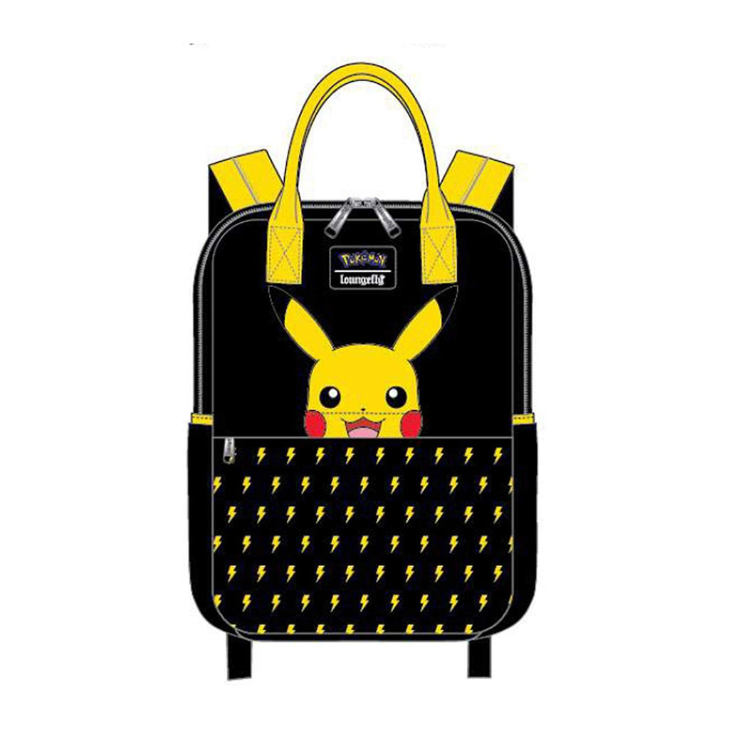 Loungefly Pokemon Lightning Bolt Pikachu Nylon Backpack