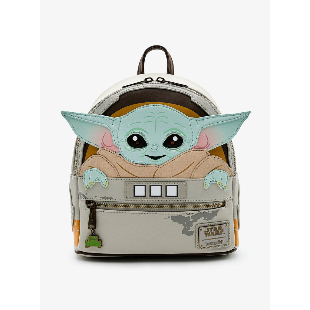 Loungefly Star Wars Mandalorian Child Cradle Yoda Mini Backpack