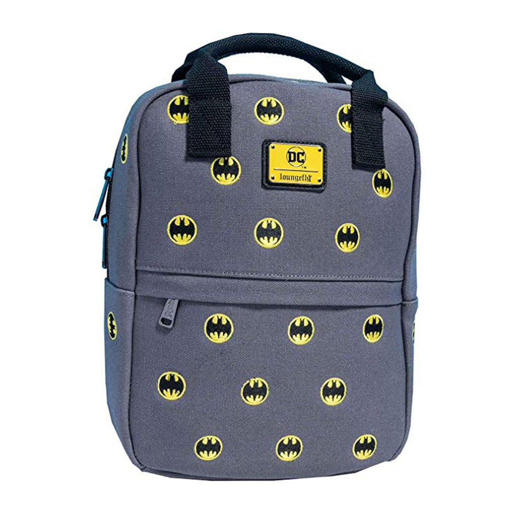 Loungefly DC Batman Canvas Embroidered Backpack