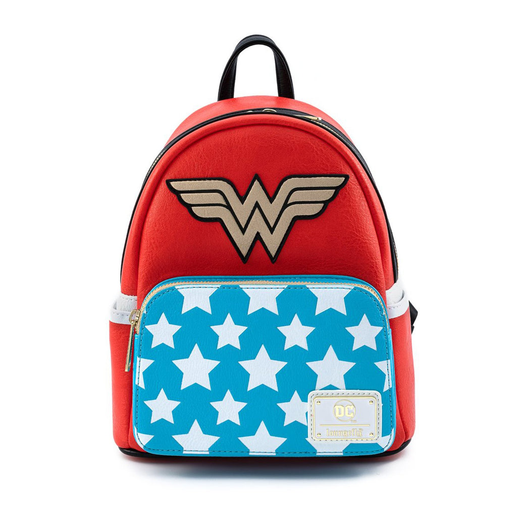 Loungefly DC Comics Vintage Wonder Woman Cosplay Mini Backpack