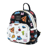 Loungefly Disney Sensational 6 Outfits All Over Print Mini Backpack - Radar Toys