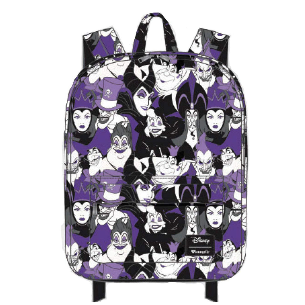 Loungefly Disney Villains All Over Print Backpack