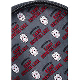 Loungefly Friday The 13th Camp Crystal Lake Jason Mini Backpack - Radar Toys