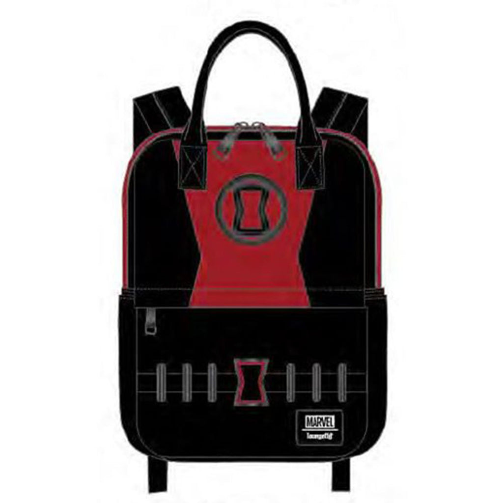 Loungefly Marvel Black Widow Cosplay Nylon Backpack