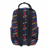Loungefly Marvel Spiderman All Over Print Square Nylon Backpack - Radar Toys