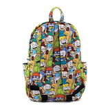 Loungefly Nickelodeon Rugrats Characters All Over Print Nylon Backpack - Radar Toys