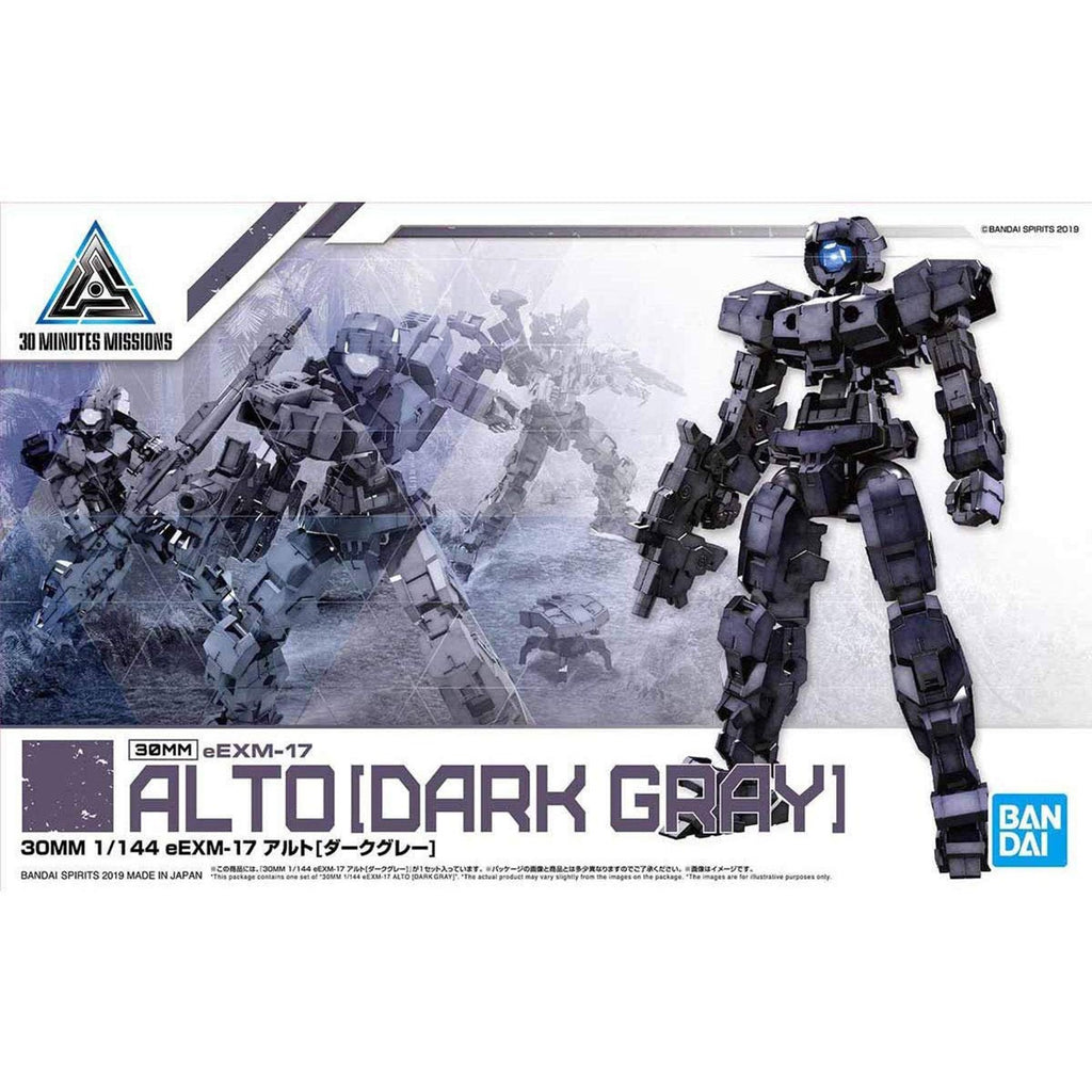 Bandai 30 Minute Missions EEXM-17 Alto Dark Grey Model Kit