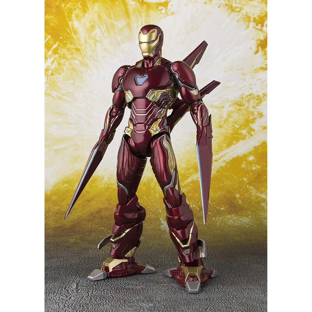 Bandai Avengers Infinity War Iron man MK50 Nano-Weapon Figuarts Action Figure